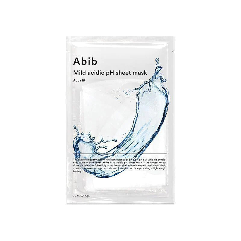 Abib Mild Acidic pH Sheet Mask - Aqua Fit - Best Buy World Singapore
