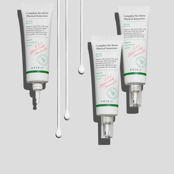AXIS-Y Complete No-Stress Physical Sunscreen SPF50+ PA++++ Ver.3 (50ml) - Best Buy World Singapore