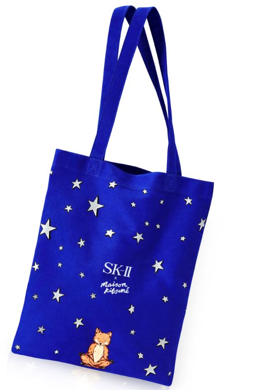 SK-II × Maison Kitsuné Tote bag Limited Edition (1pc) - Best Buy World Singapore