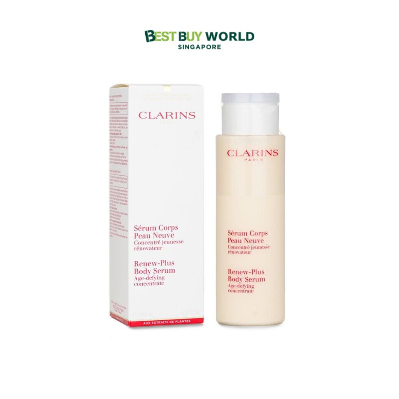 Clarins Renew Plus Body Serum(200ml) Exp:Oct 2024 - Best Buy World Singapore