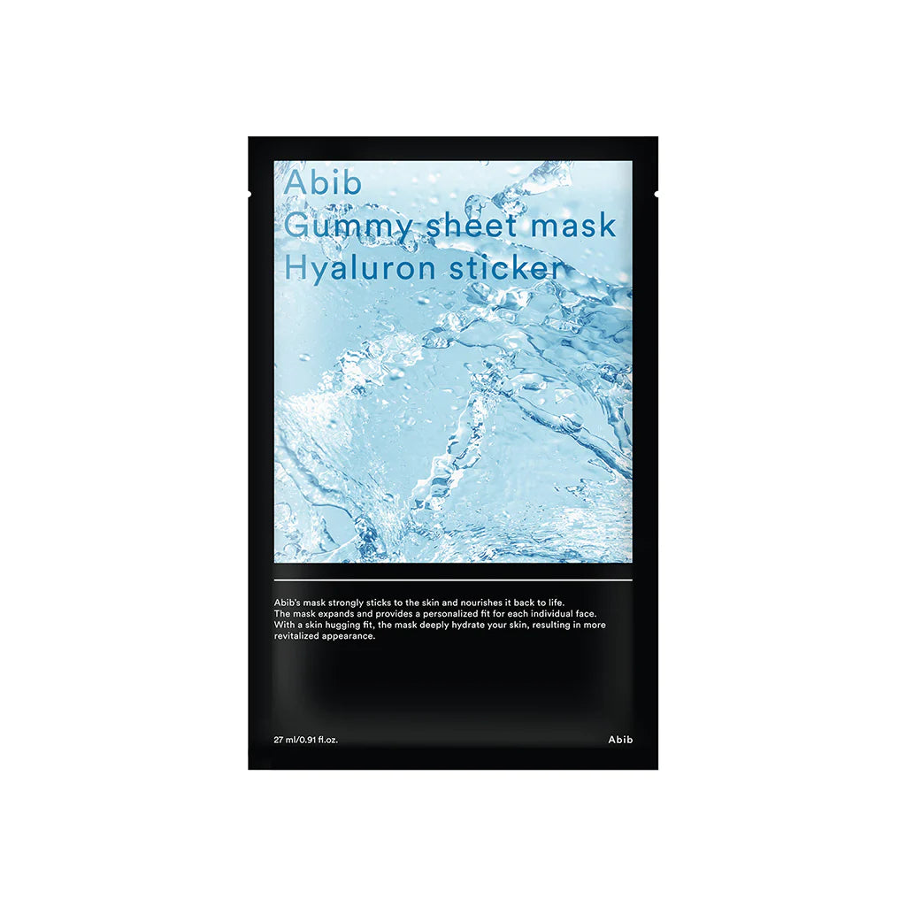 Abib Gummy Sheet Mask - Hyaluron Sticker - Best Buy World Singapore