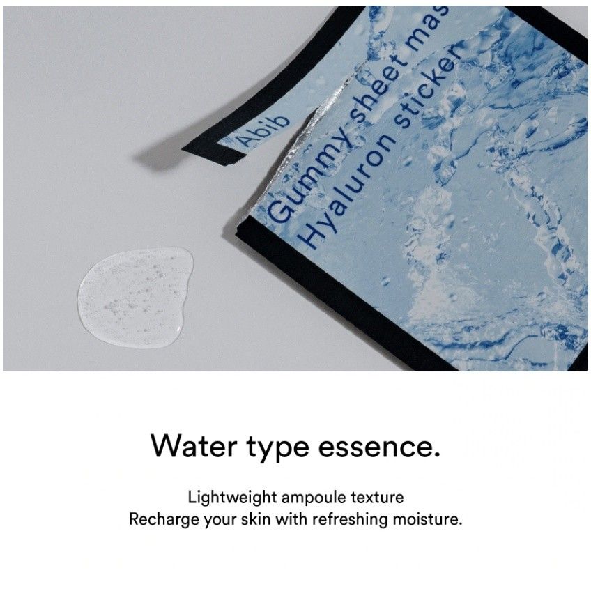 Abib Gummy Sheet Mask - Hyaluron Sticker - Best Buy World Singapore