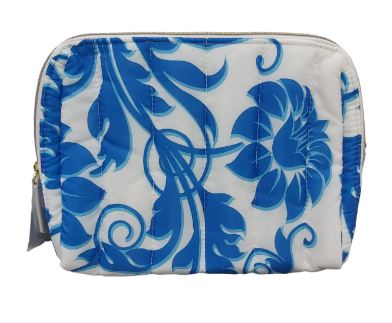 Estee Lauder Blue Floral Pouch (1pc) - Best Buy World Singapore