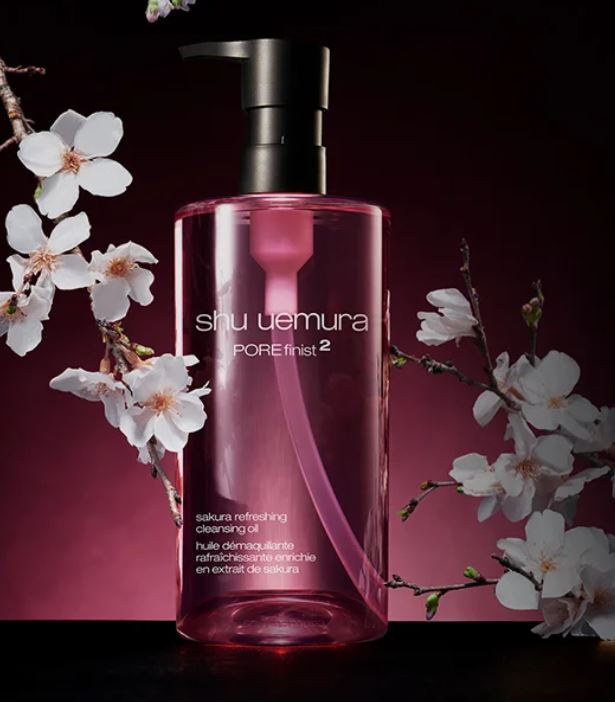 Shu Uemura Porefinist2 Sakura Refreshing Cleansing Oil w/box (450ml) - Best Buy World Singapore