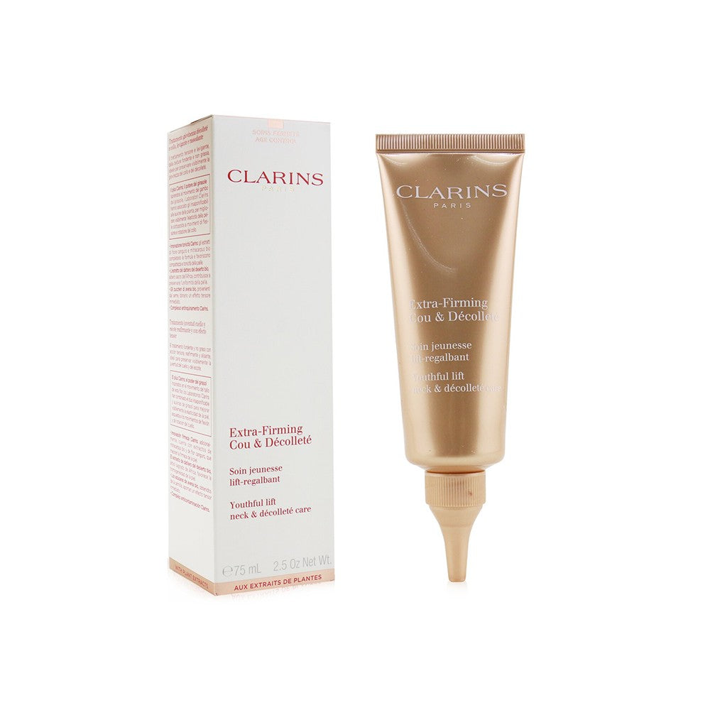 Clarins Extra-Firming Cou & Decollete Youthful Lift neck & Decollete Care(75ml) Exp: Aug2024 - Best Buy World Singapore