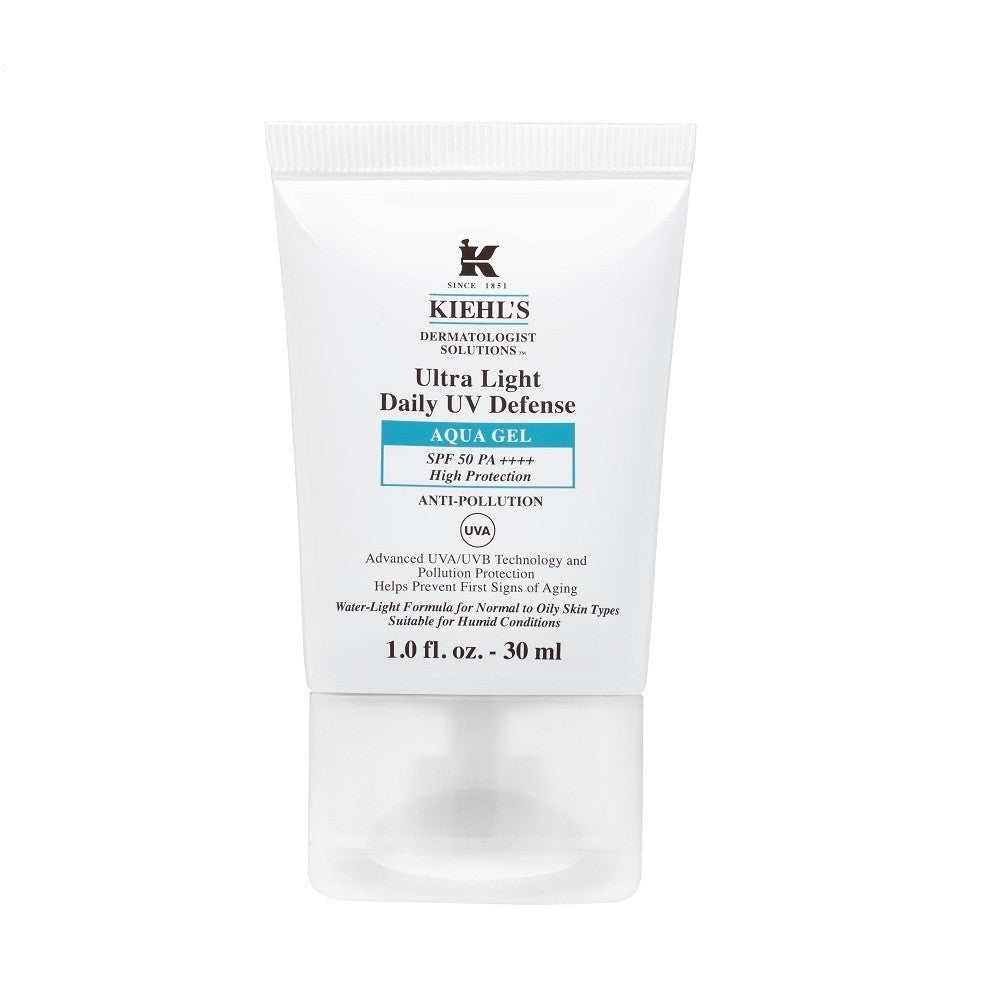 Kiehl's Ultra Light Daily UV Defense Aqua Gel SPF50/PA++++ (30ML) - Best Buy World Singapore