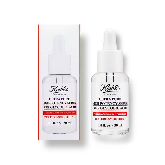 Kiehl's Ultra Pure High-Potency Serum 9.8% Glycolic Acid (30ml) - Best Buy World Singapore