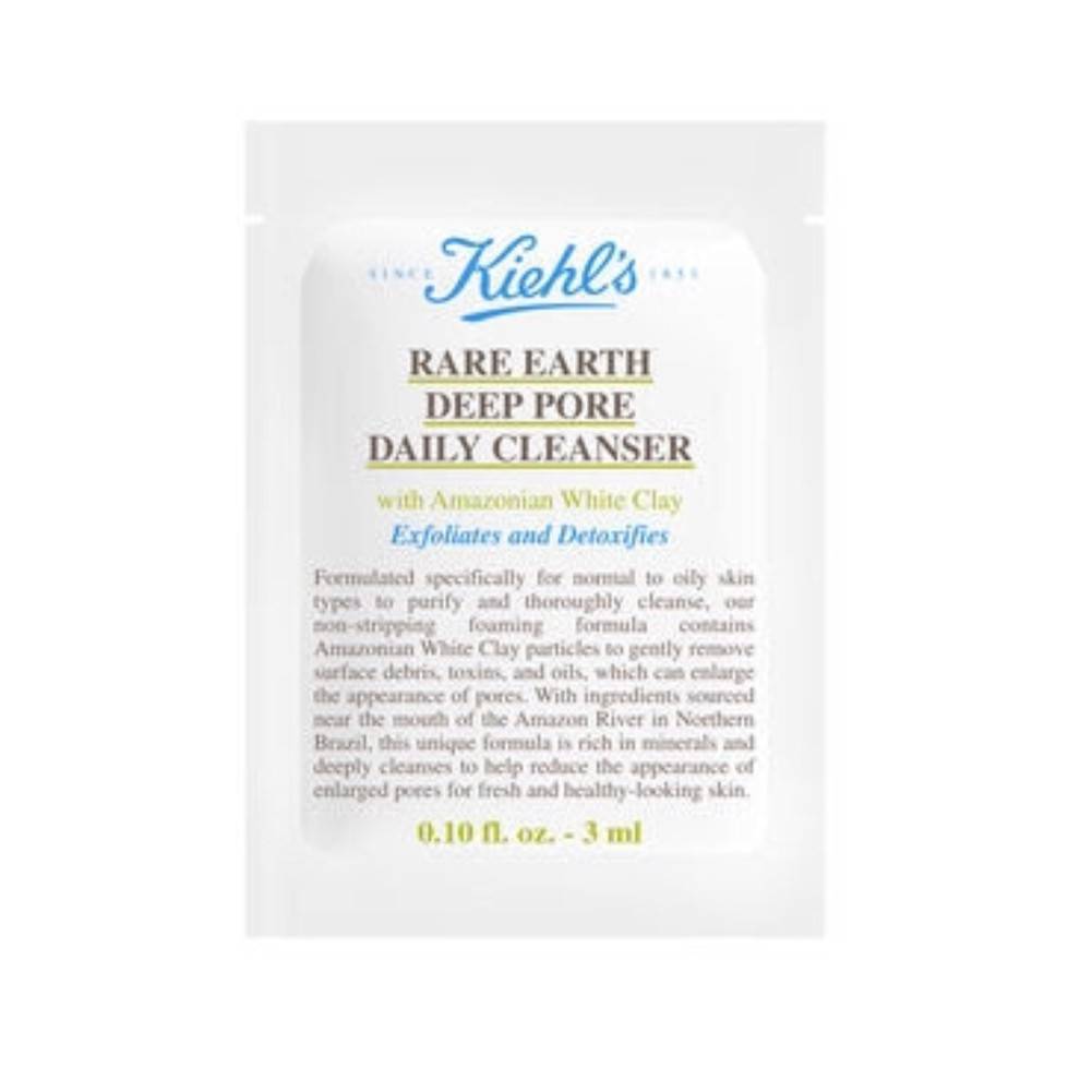 Kiehl's Rare Earth Deep Pore Daily Cleanser Sachet (3ml) - Best Buy World Singapore