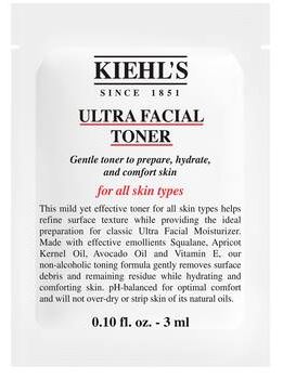 Kiehl s Ultra Facial Toner Sachet 3ml Best Buy World Singapore