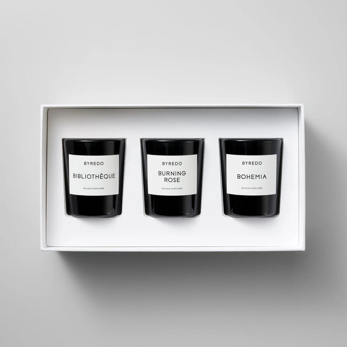 Byredo La Mini Selection Bois Fragranced Candles (3x70g) Exp: June