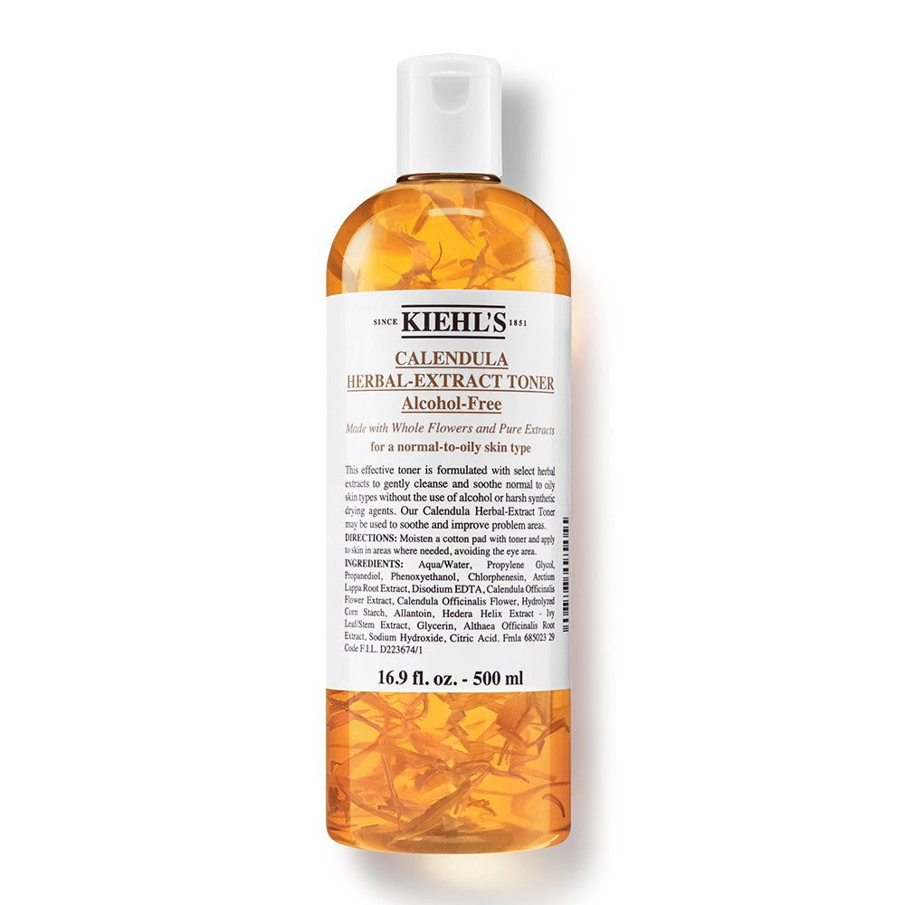 Kiehl's Calendula Herbal-Extract Toner Alcohol-Free - N/O Skin(500ml) - Best Buy World Singapore