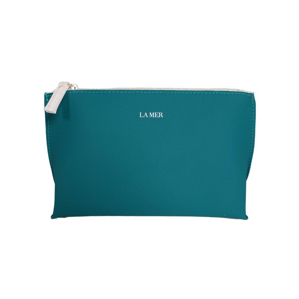 La Mer Pine Green With Top White Zipper Pouch (1pc) - Best Buy World Singapore