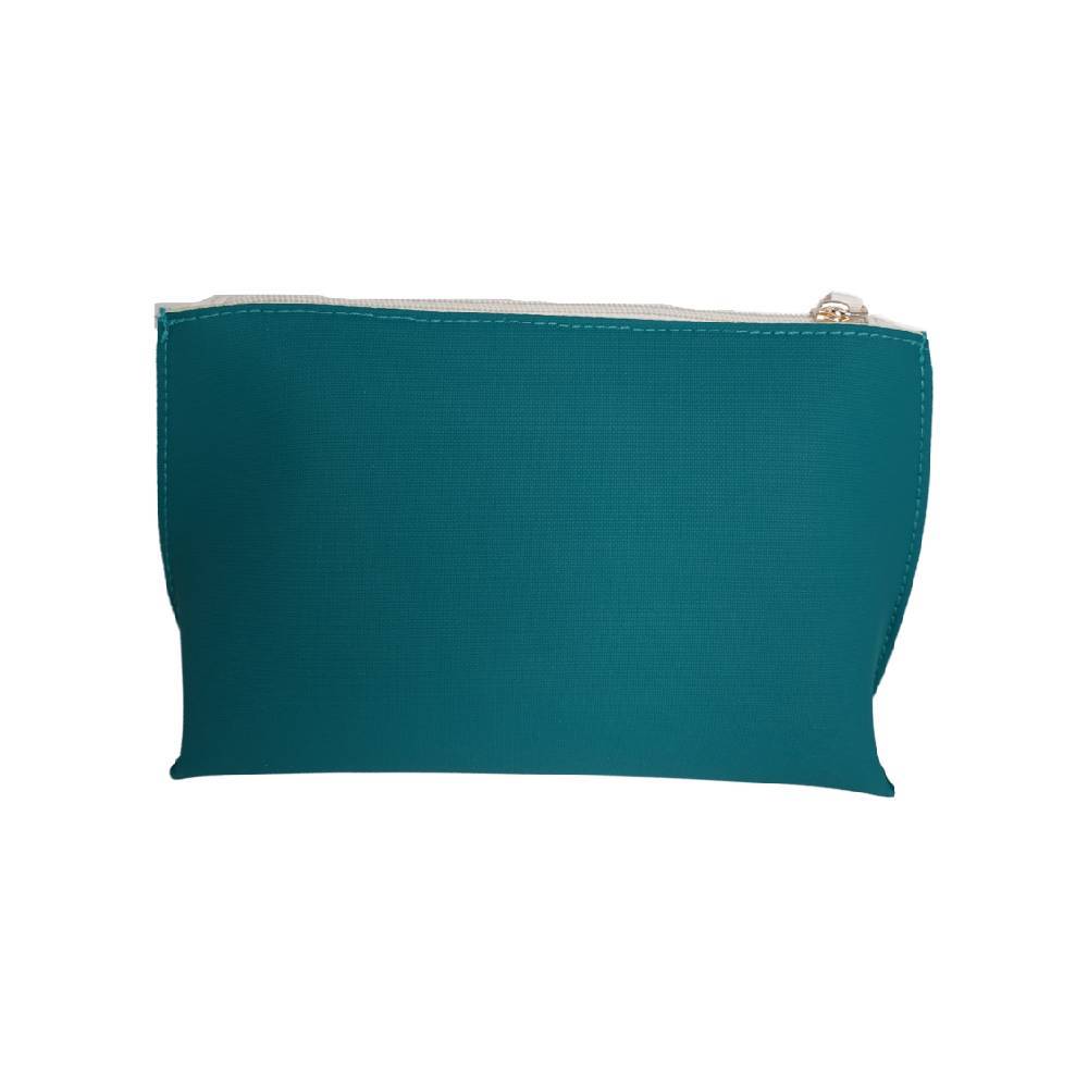 La Mer Pine Green With Top White Zipper Pouch (1pc) - Best Buy World Singapore