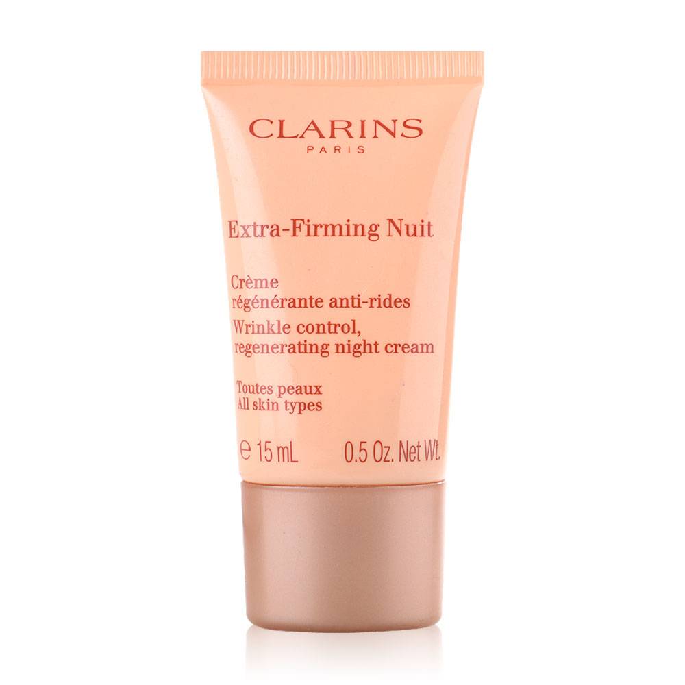CLARINS Extra-Firming Nuit Wrinkle Control Regenerating Night Silky Cream All Skin Types(15ml) - Best Buy World Singapore